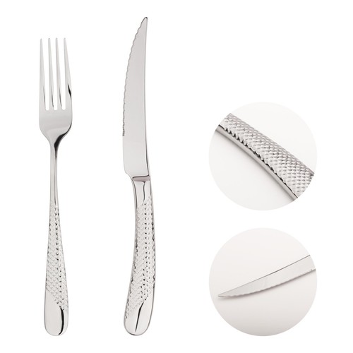 Steak cutlery set knife fork - cutlery,