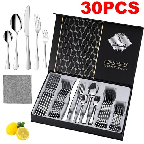 30x cutlery dinner set - 30x,