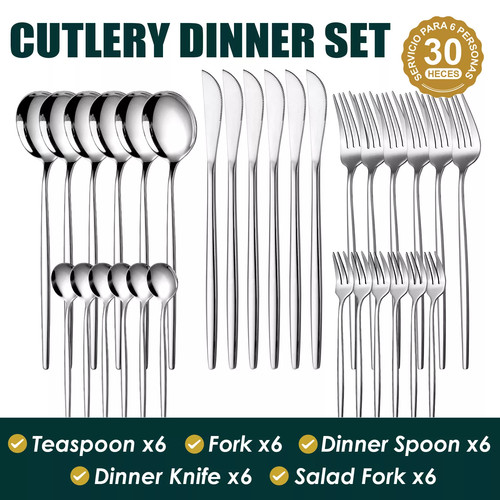 30pc cutlery dinner set - 30pc,