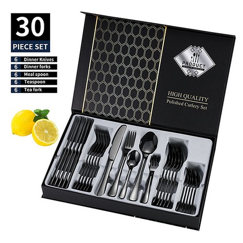30pc cutlery dinner set - dinner,