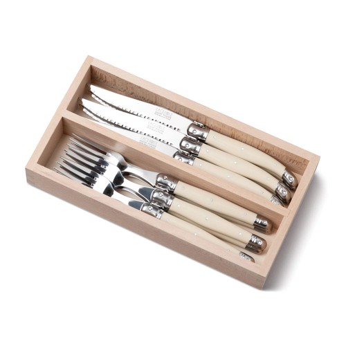 Piece steak knife - piece, fork